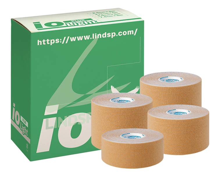 LINDSPORTS | パワーイオテープ 幅50mm×5m 6本 | キネシオロジーテープ