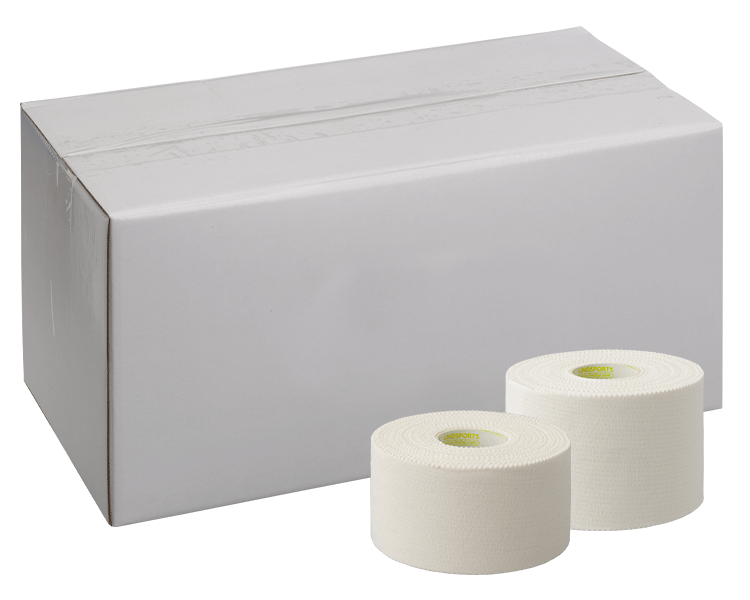 LINDSPORTS | エコノミーホワイト 幅25mm 12本 | 非伸縮テーピング