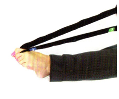 つま先ストレッチ