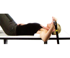 肩のストレッチ