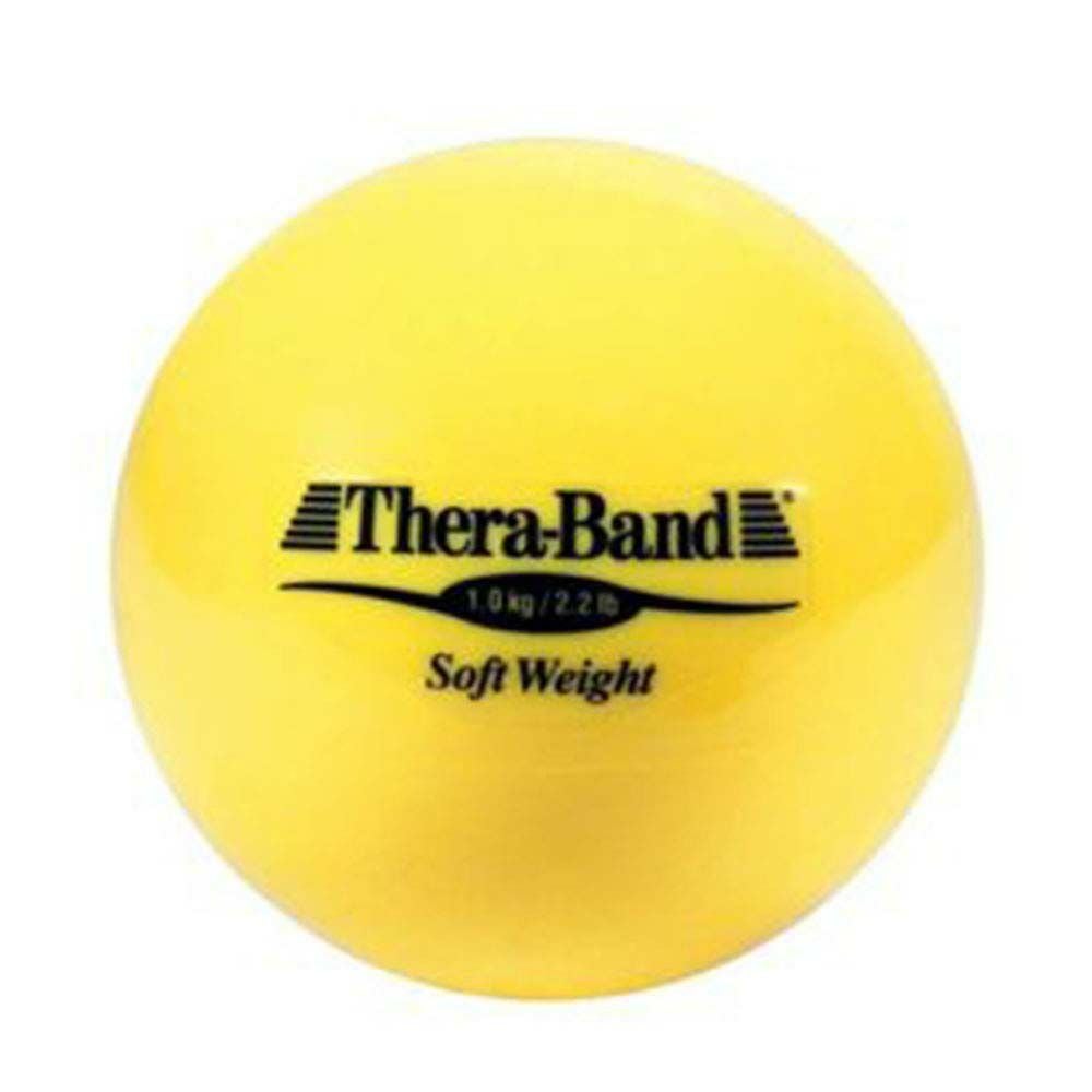 THERABAND セラバンド ソフトウェイト 黄 1kg 直径:約11cm | LINDSPORTS