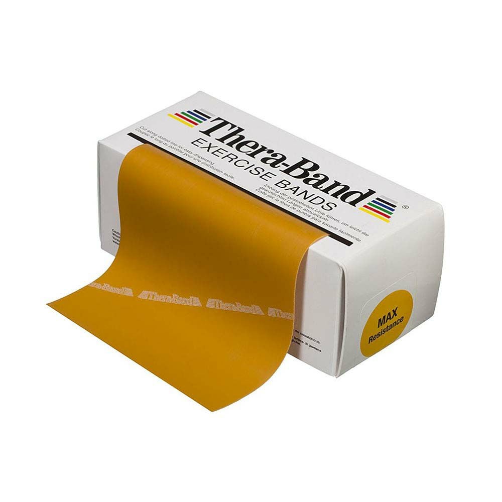 THERABAND セラバンド 徳用サイズ 合計45.7m(50ヤード) 金 ゴールド