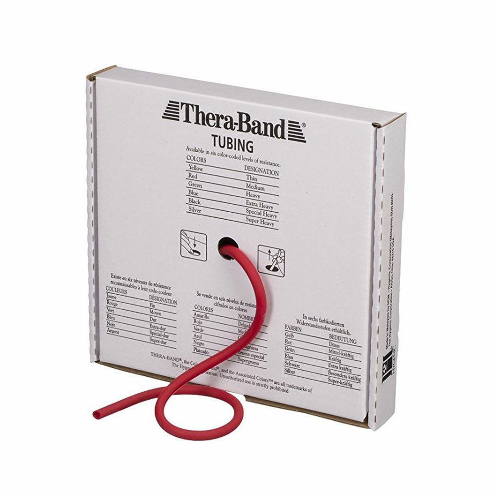 セラバンド TheraBand (セラチューブ) セラバンド セラチューブ 黄色 イエロー シン 合計30.48m 徳用サイズ