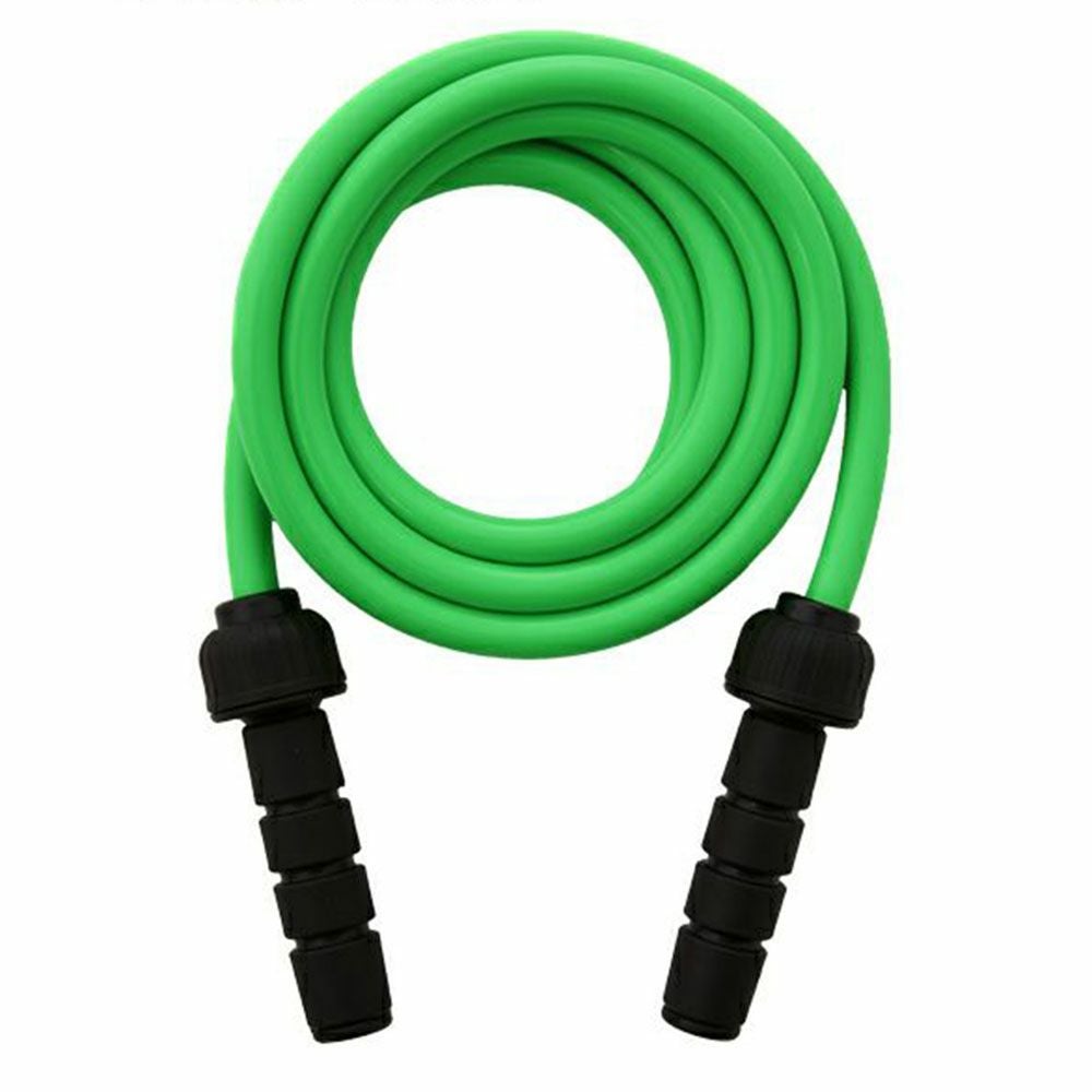 LINDSPORTS ウェイトジャンプロープ(緑・約1kg) | LINDSPORTS