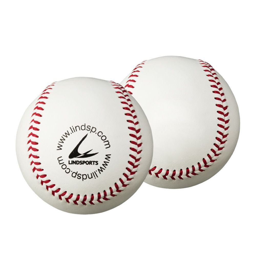 LINDSPORTS 【JLSBA公認球】A革公式試合球(日本牛革 ウール100%) 硬式