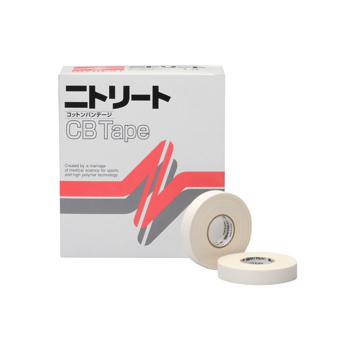 NITREAT (ニトリート) EBテープ EB-25 エラスティックバンテージ 25mm
