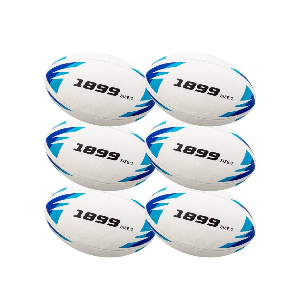 ラグビーセット LINDSPORTS 【6球セット】ラグビーボール [1899] 3号球 | LINDSPORTS