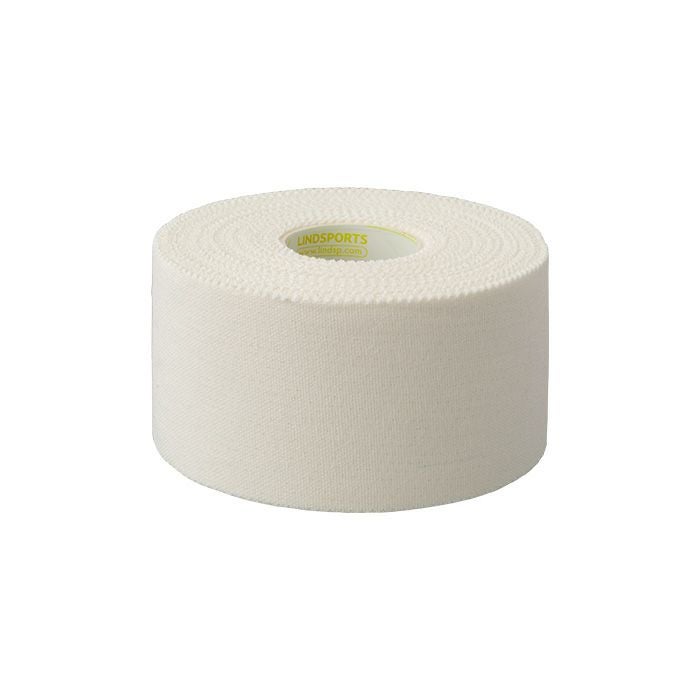 LINDSPORTS 徳用ホワイト 非伸縮テープ 幅38mm/50mm 同サイズ1箱 固定